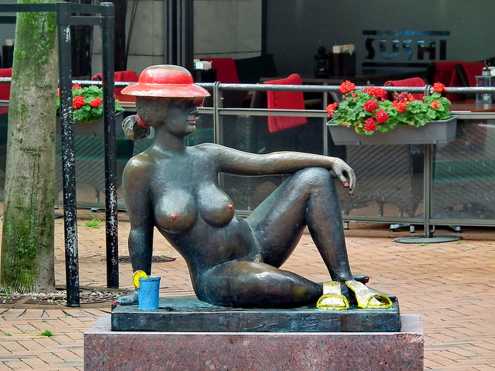 Gorgeous - NSFW, My, The photo, Travels, Tourism, Norway, Oslo, Sculpture