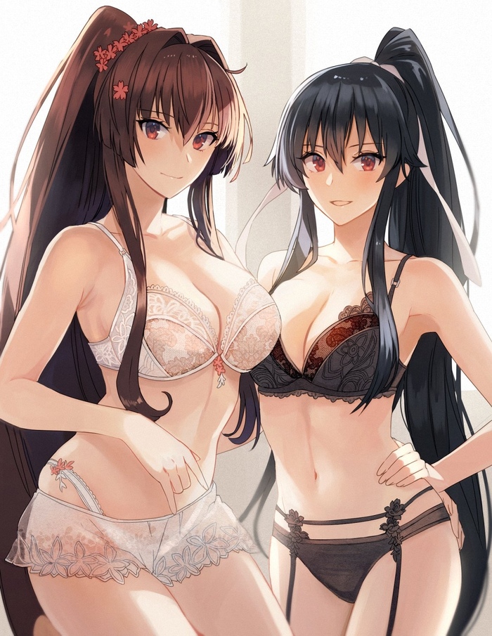 Yamato und Yahagi - NSFW, Anime art, Anime, Kantai collection, Yahagi, Yamato