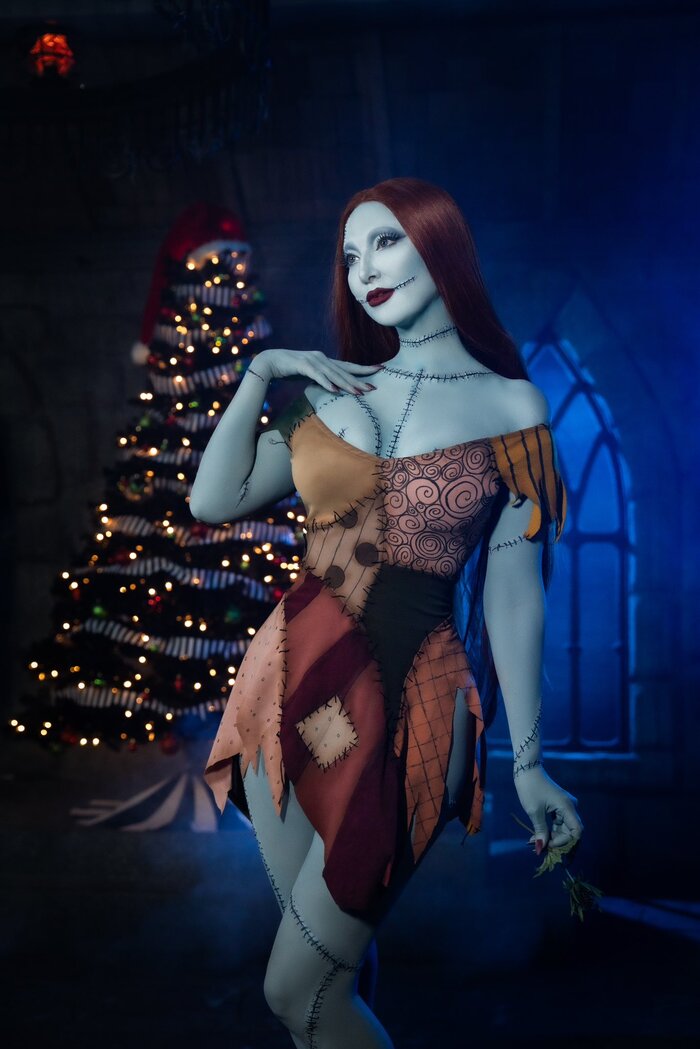 Sally by Ashlynne Dae - NSFW, Girls, Erotic, Cosplay, Underwear, Boobs, Ashlynne Dae, Sally, The nightmare before christmas, Longpost, The photo