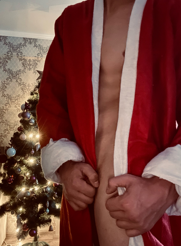 For those who have behaved well this year - NSFW, My, Author's male erotica, New Year, Christmas trees, Athletic body, Playgirl