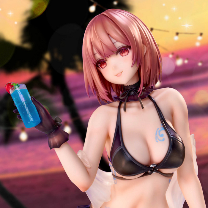 Art of Necomi - NSFW, Longpost, Anime, Figurines, Boobs, Swimsuit, Original character, Necomi