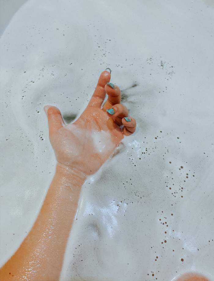 Are the holidays over?! - NSFW, My, In the bath, Foam, Arms, Hand, MILF, Bathroom