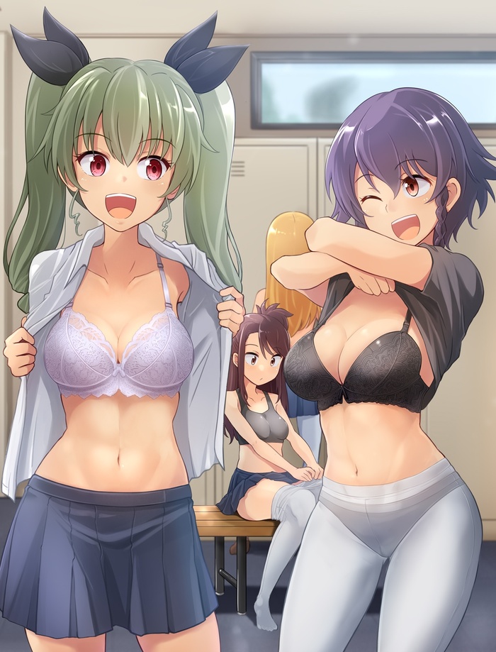 O mama mia - NSFW, Anime, Anime art, Girls und panzer, Anchovy