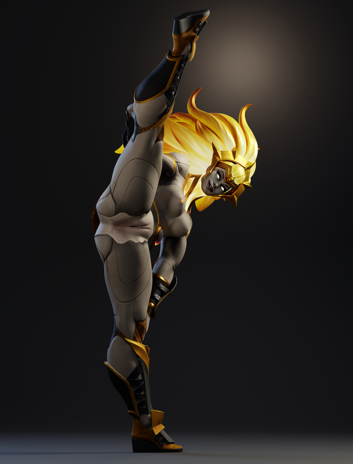 Dawnbreaker - NSFW, My, Dawnbreaker, Dota 2