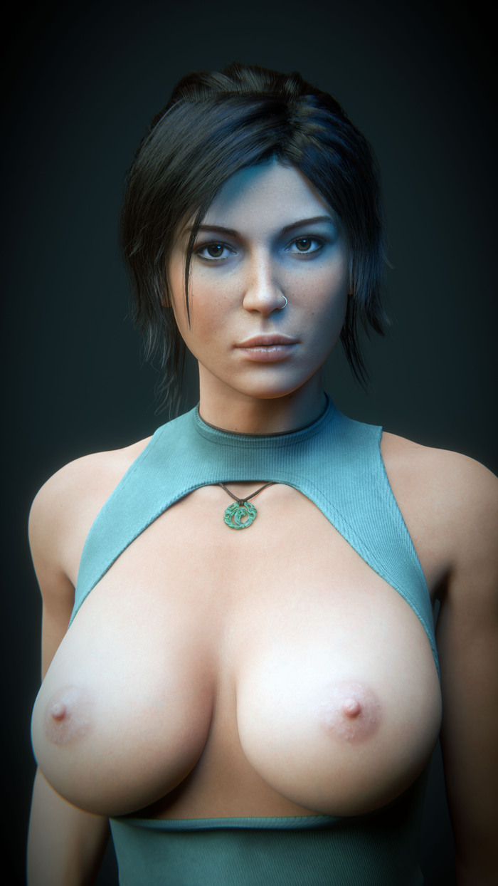 Lara - NSFW, Девушки, Арт, Игры, Эротика, 3D, Tomb Raider, Лара Крофт