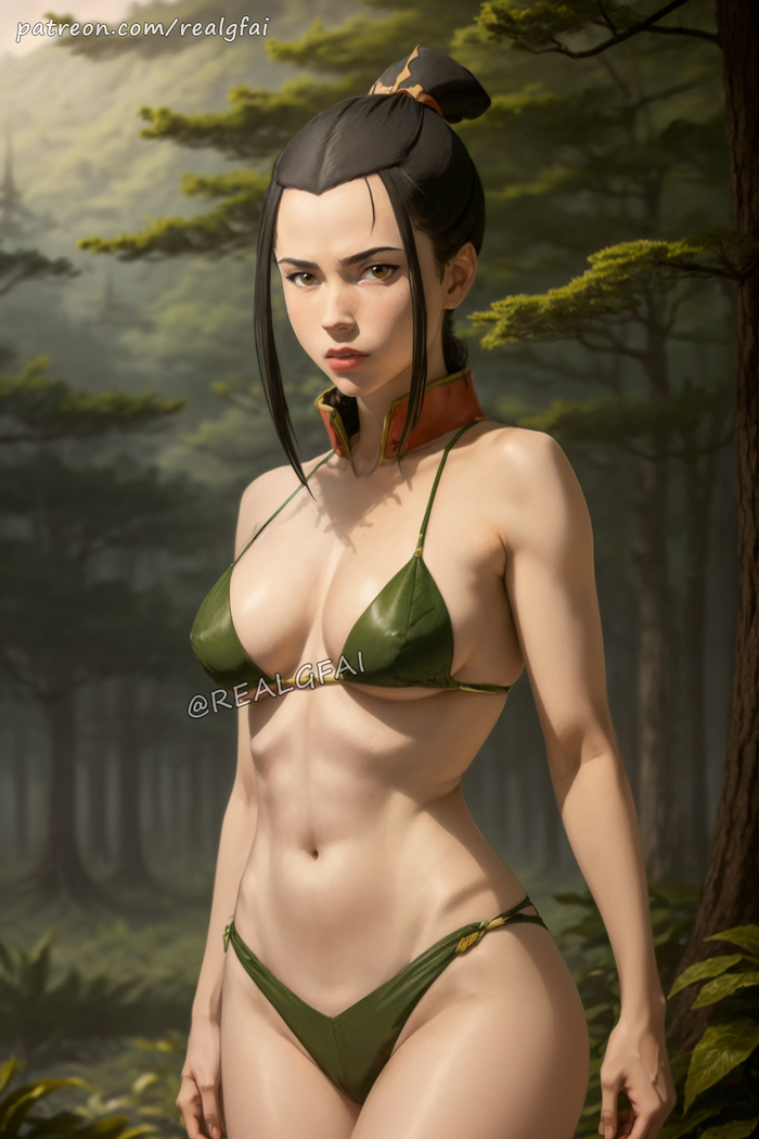 Azula - NSFW, Hand-drawn erotica, Neural network art, Cartoons, Rule 34, Azula, Avatar: The Legend of Aang