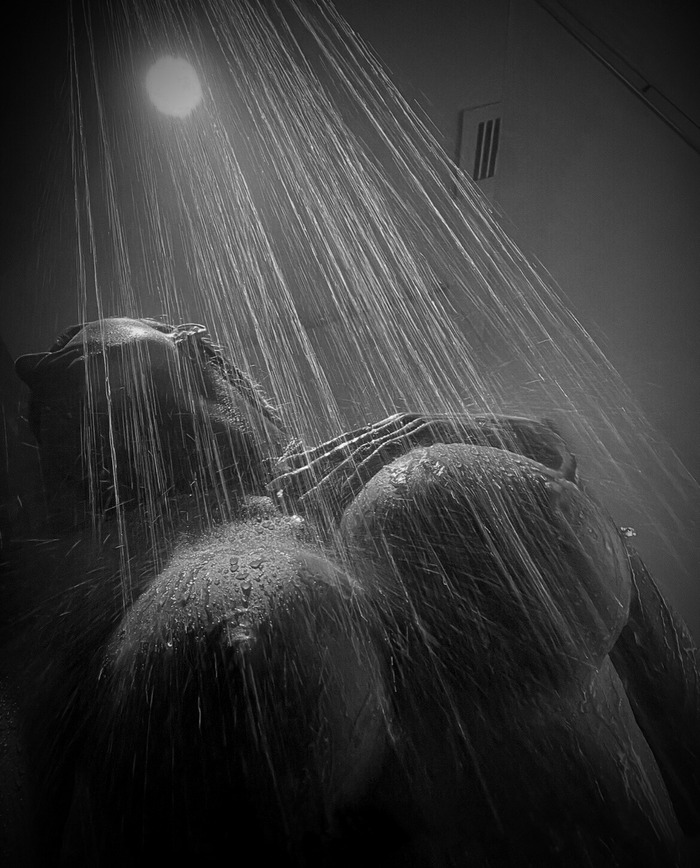 Impressive shower - NSFW, Erotic, Girls, Boobs, Telegram (link), Nipples
