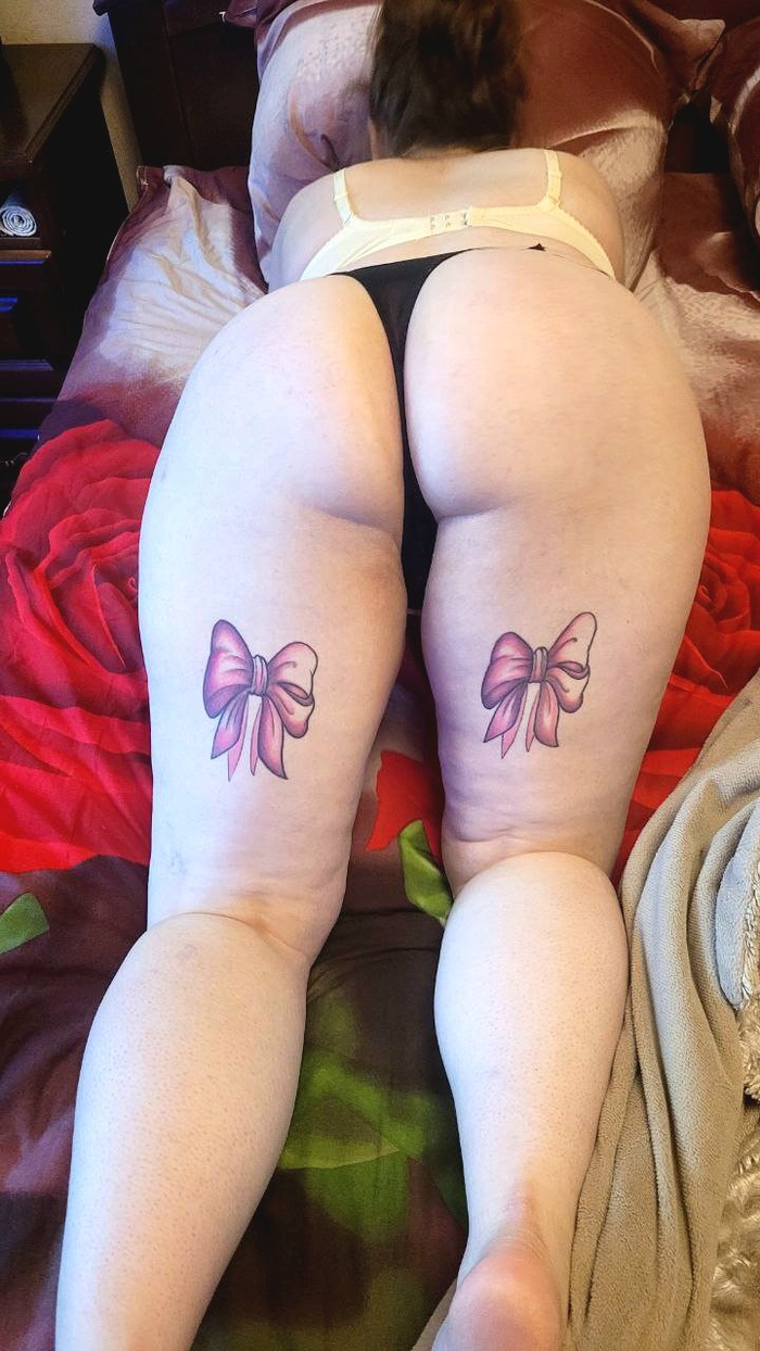 bows - NSFW, Erotic, Booty, Tattoo, My girlfriend, Girls