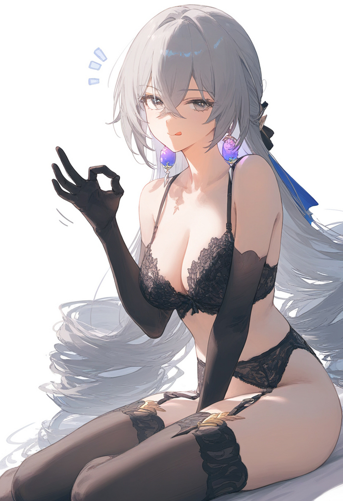 :p :p - NSFW, Anime Art, Honkai: Star Rail, Bronya (Honkai: Star Rail), March 7th (Honkai: Star Rail), Арты нейросетей, Длиннопост