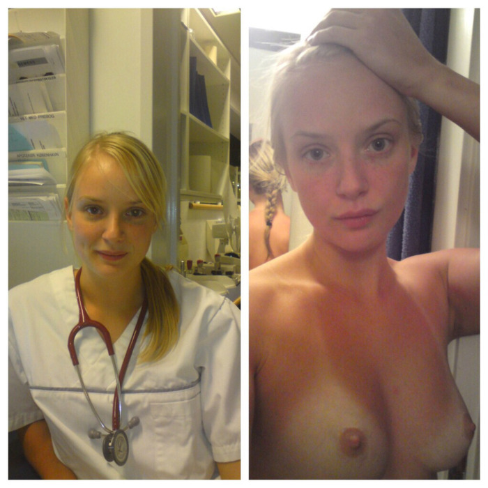 Aunt doctor at work and after...) - NSFW, Girls, Erotic, Boobs, OnOff