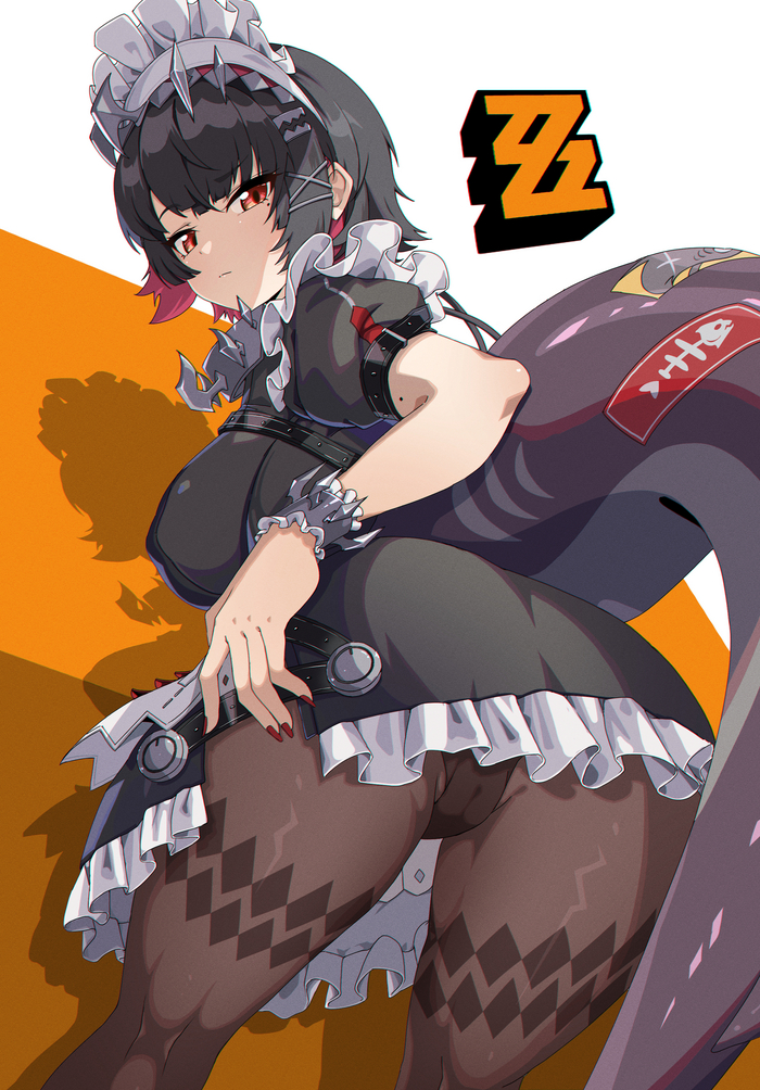 Ellen - NSFW, Anime Art, Zenless Zone Zero, Ellen Joe (zzz)