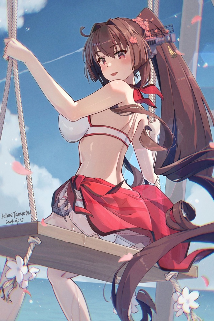 Yamato - NSFW, Аниме, Anime Art, Kantai Collection, Yamato