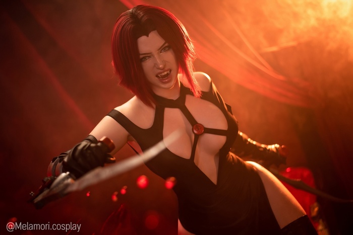 Косплей на BloodRayne от Lady Melamori - NSFW, Моё, Косплей, Lady Melamori, Bloodrayne, Длиннопост, Фотография