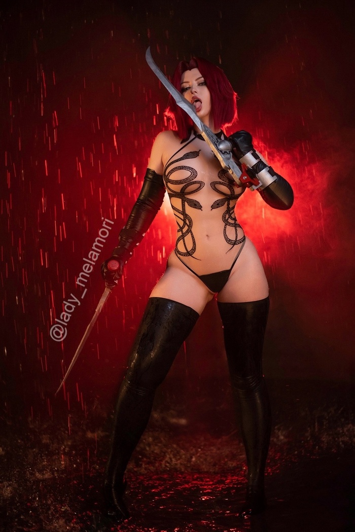 Косплей на BloodRayne от Lady Melamori - NSFW, Моё, Косплей, Lady Melamori, Bloodrayne, Длиннопост, Фотография