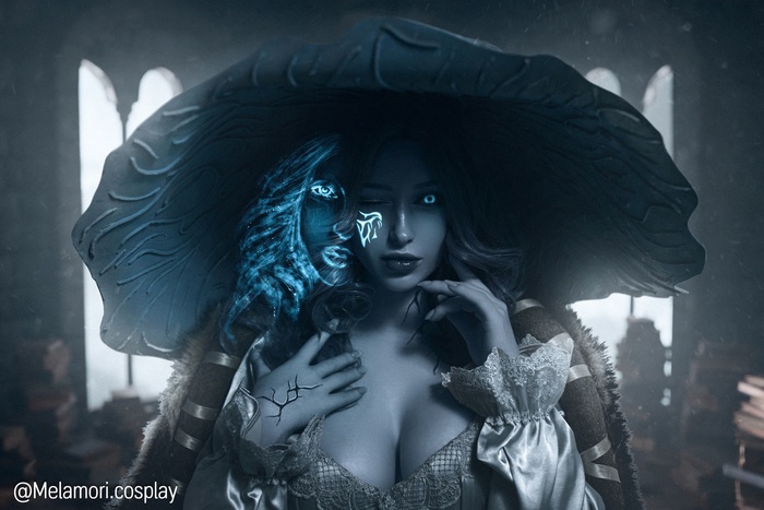 Косплей на Ranni the Witch из Elden Ring от Lady Melamori - NSFW, Моё, Косплей, Lady Melamori, Elden Ring, Ranni The Witch, Длиннопост, Фотография