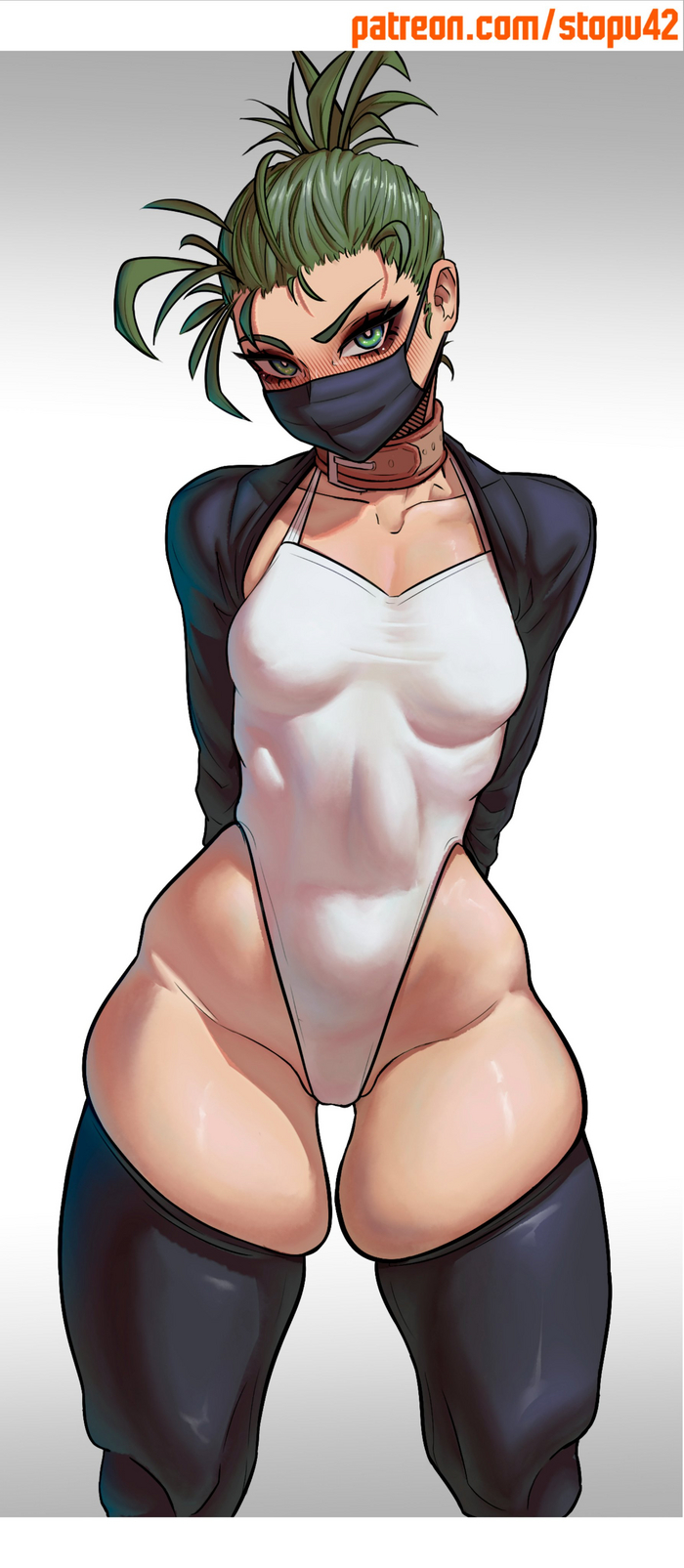 Tatsumaki - NSFW, Anime art, Anime, Onepunchman, Tatsumaki, Stopu42, Longpost