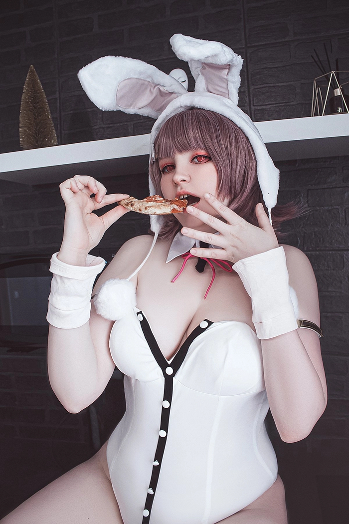 Поговорим |  Lady_Misu - NSFW, Моё, Лишний вес, Быт, Косплей, Аниме, Косплееры, Danganronpa, Кролик, Боди