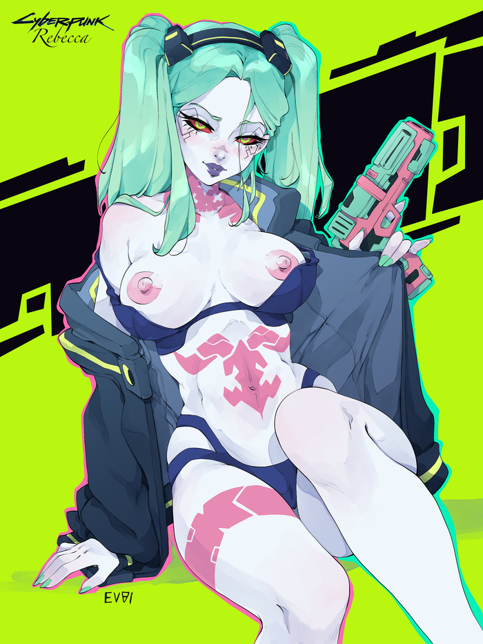 Rebecca - NSFW, Cyberpunk: Edgerunners, Rebecca (Edgerunners), Cyberpunk 2077