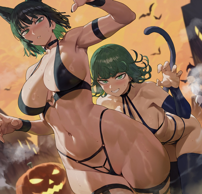 Sisters - NSFW, Anime art, Anime, Onepunchman, Tatsumaki, Fubuki, Shexyoart, 18+