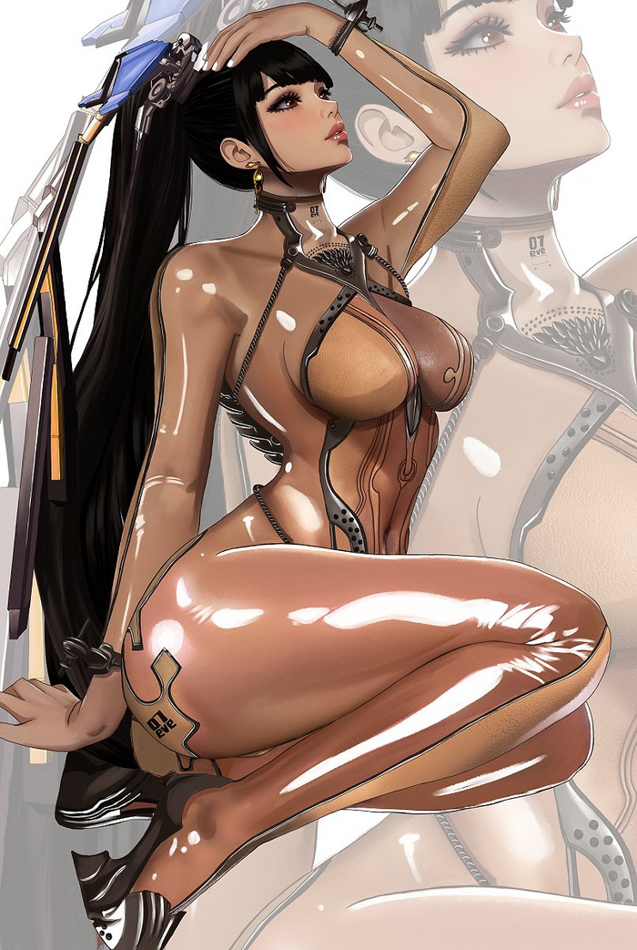 Continuation of the post Eve - 18+, Games, Art, Erotic, Stellar Blade, Eve (Stellar Blade), Twitter (link), Reply to post, NSFW