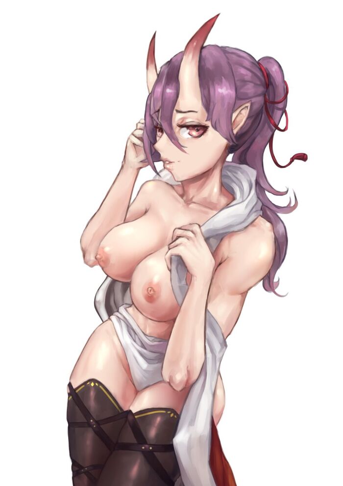 340. hessra - 18+, Boobs, Booty, Anime, Hentai, Girl with Horns, Sperm, Pokemon, Skullgirls, Longpost, NSFW