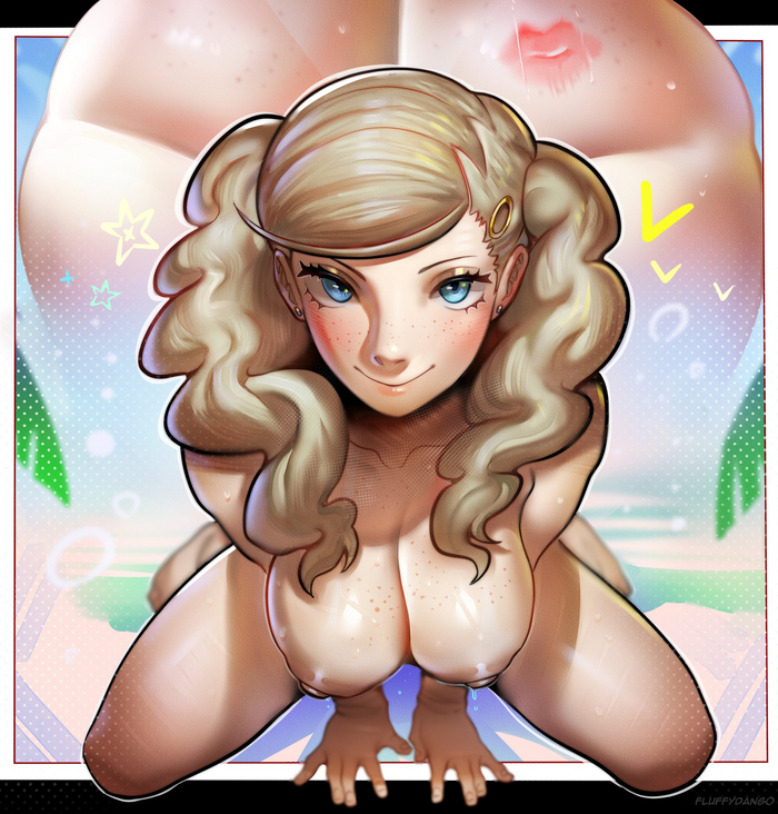 Ann - 18+, Anime art, Anime, Games, Persona, Persona 5, Ann takamaki, NSFW, Boobs