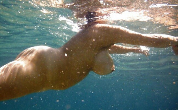 Touching, big and underwater - 18+, Fullness, Boobs, Erotic, MILF, Under the water, Hairiness, Longpost, NSFW
