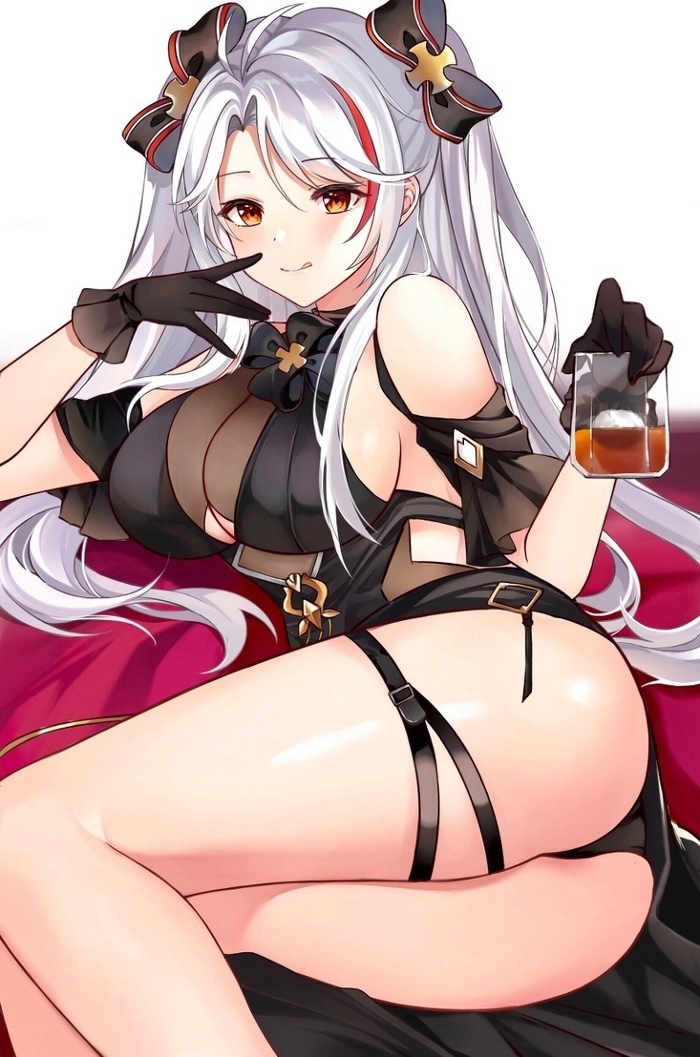 Prinz Eugen - NSFW, Anime art, Anime, Azur lane, Prinz Eugen