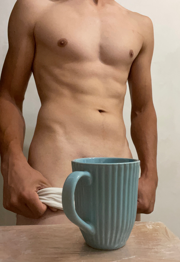 Good morning! - NSFW, My, Morning, Playgirl, Author's male erotica, Coffee, Longpost