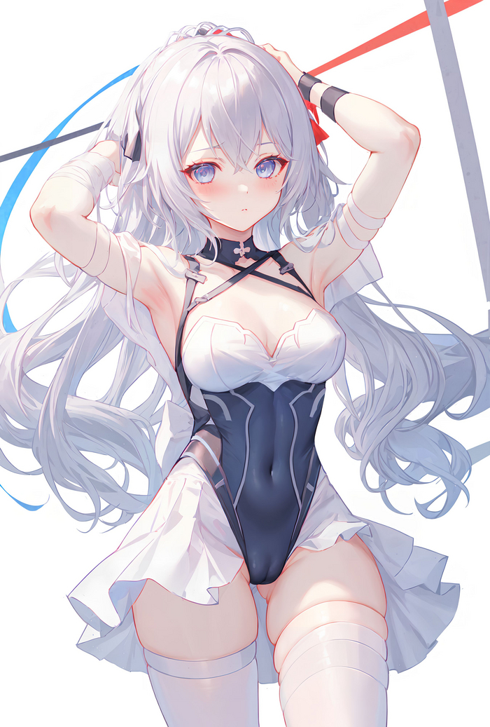 Bronya - NSFW, Anime art, Anime, Honkai Impact, Bronya Zaychik