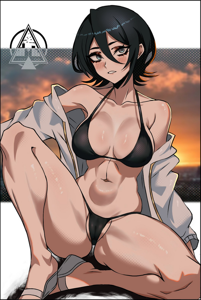 Rukia - NSFW, Anime Art, Аниме, Bleach, Rukia Kuchiki