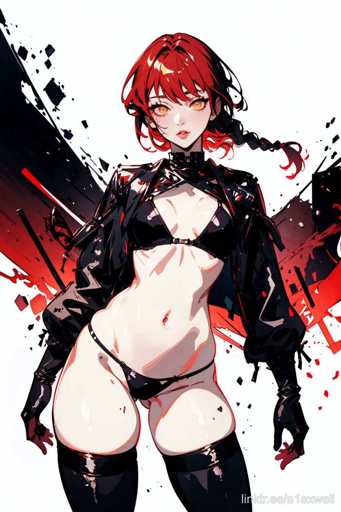 AI - NSFW, My, Neural network art, Erotic, Chainsaw man, Anime, Hand-drawn erotica, Makima, Power (Chainsaw Man), Yor Forger, Tatsumaki, Rimuru Tempest, Misato katsuragi, Stable diffusion, Longpost, Anime art